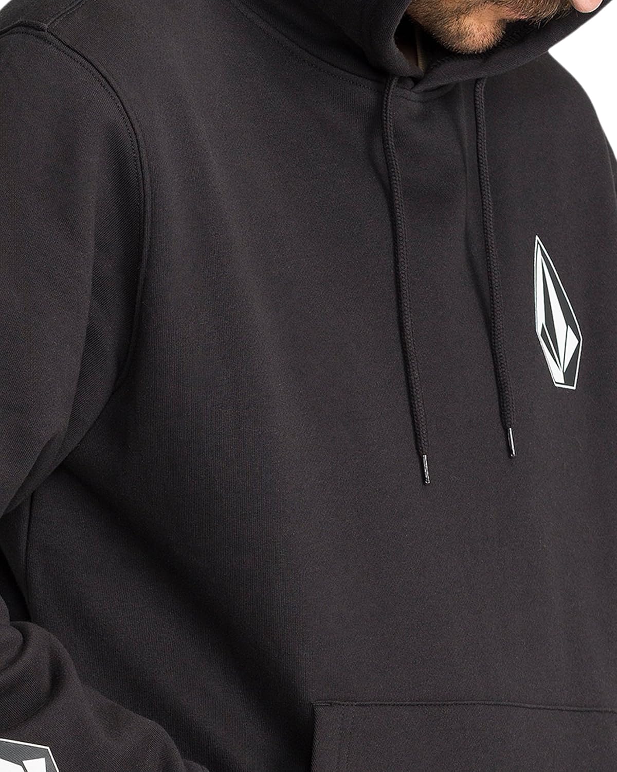 Volcom Men's Hooded Pullover Fleece Sweatshirt – Soft Fleece Hoodie With Adjustable Drawcord