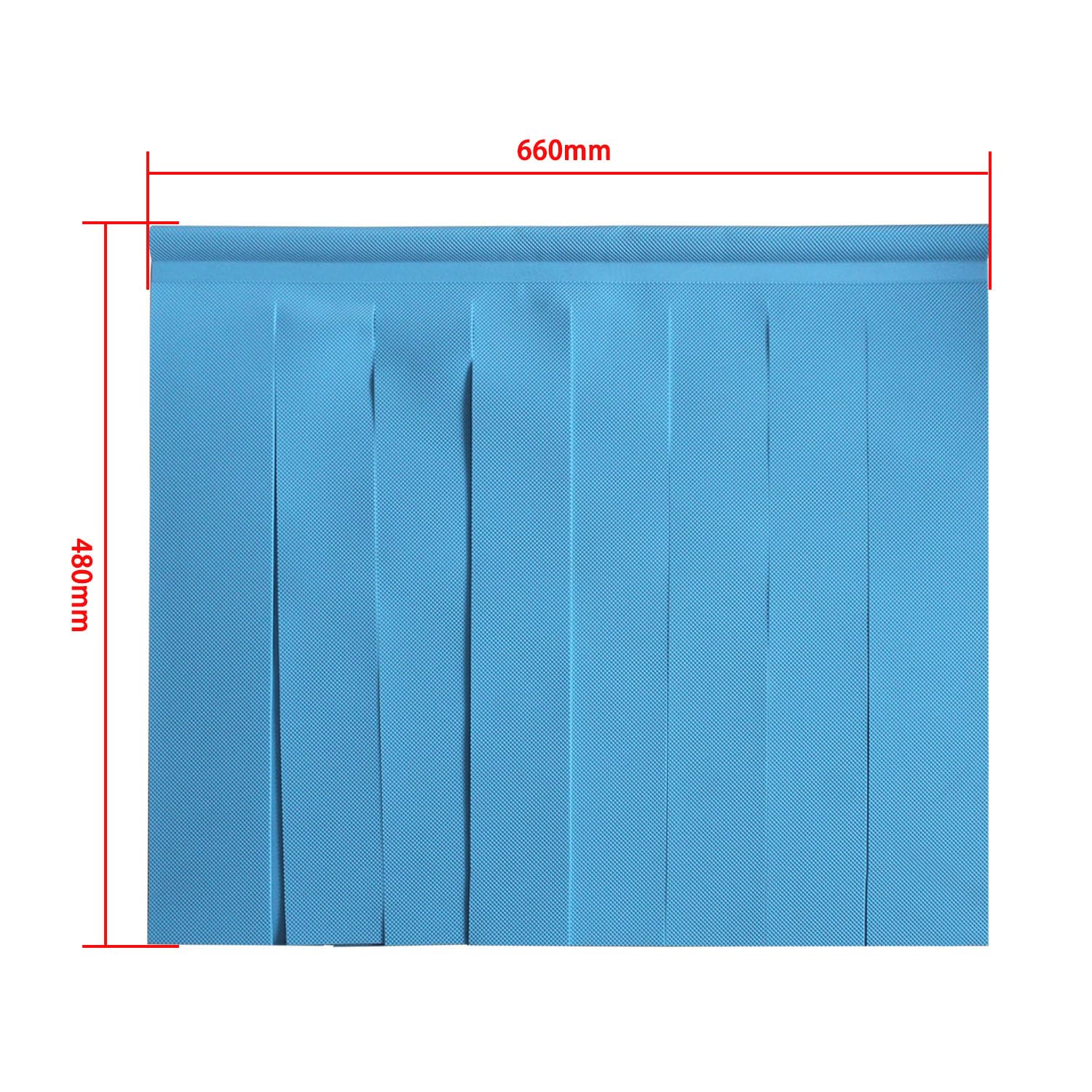 Cortina para la puerta del lavavajillas industrial grande hosteleria equipamiento cocina cortina antisalpicaduras impermeable resistencia a altas temperaturas piezas accesorios lavavajillas(660x480mm)