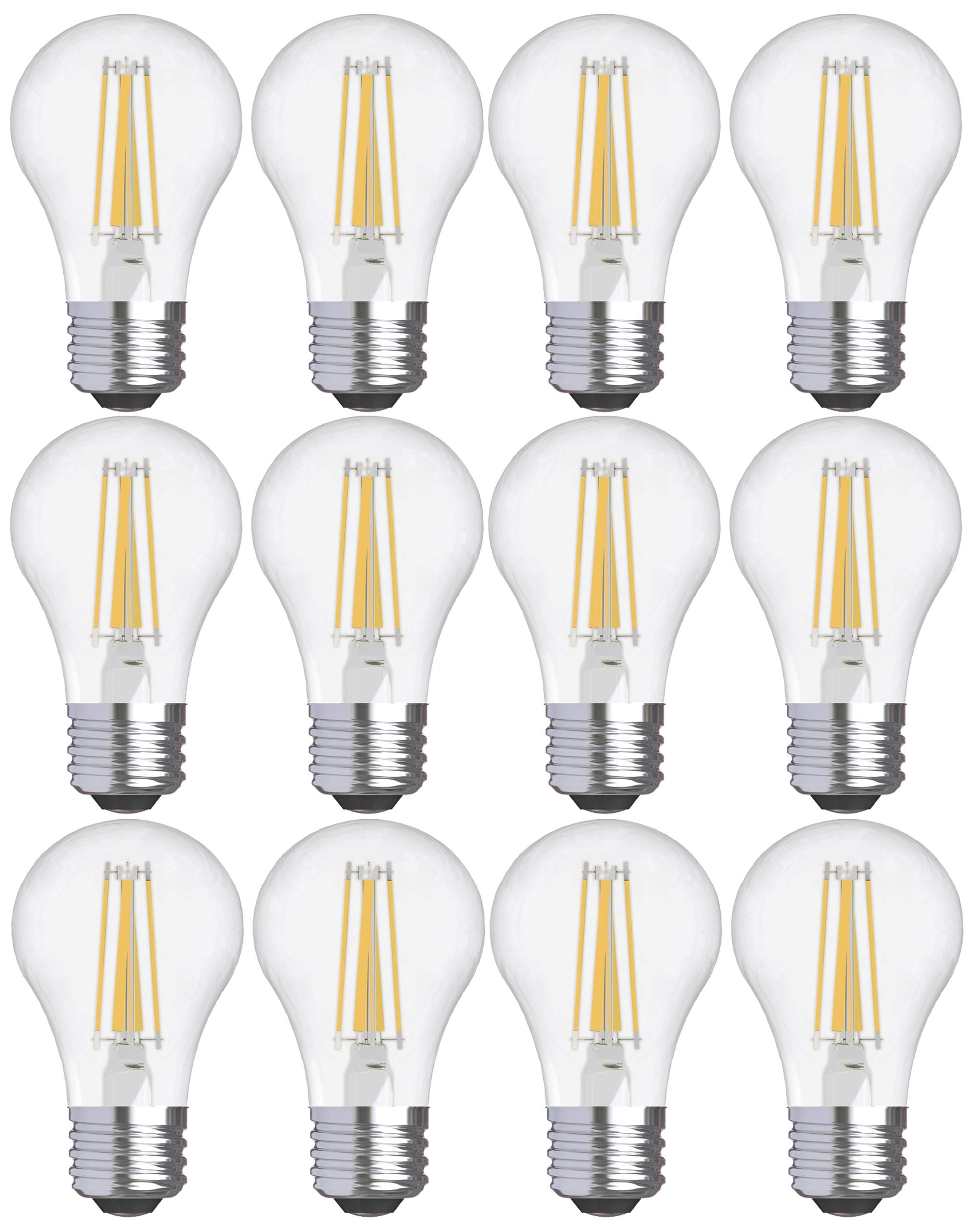 GE Lighting LED Ceiling Fan Light Bulbs, 3.5 Watt (40 Watt Equivalent) Soft White, Medium Base, Dimmable (12 Pack)