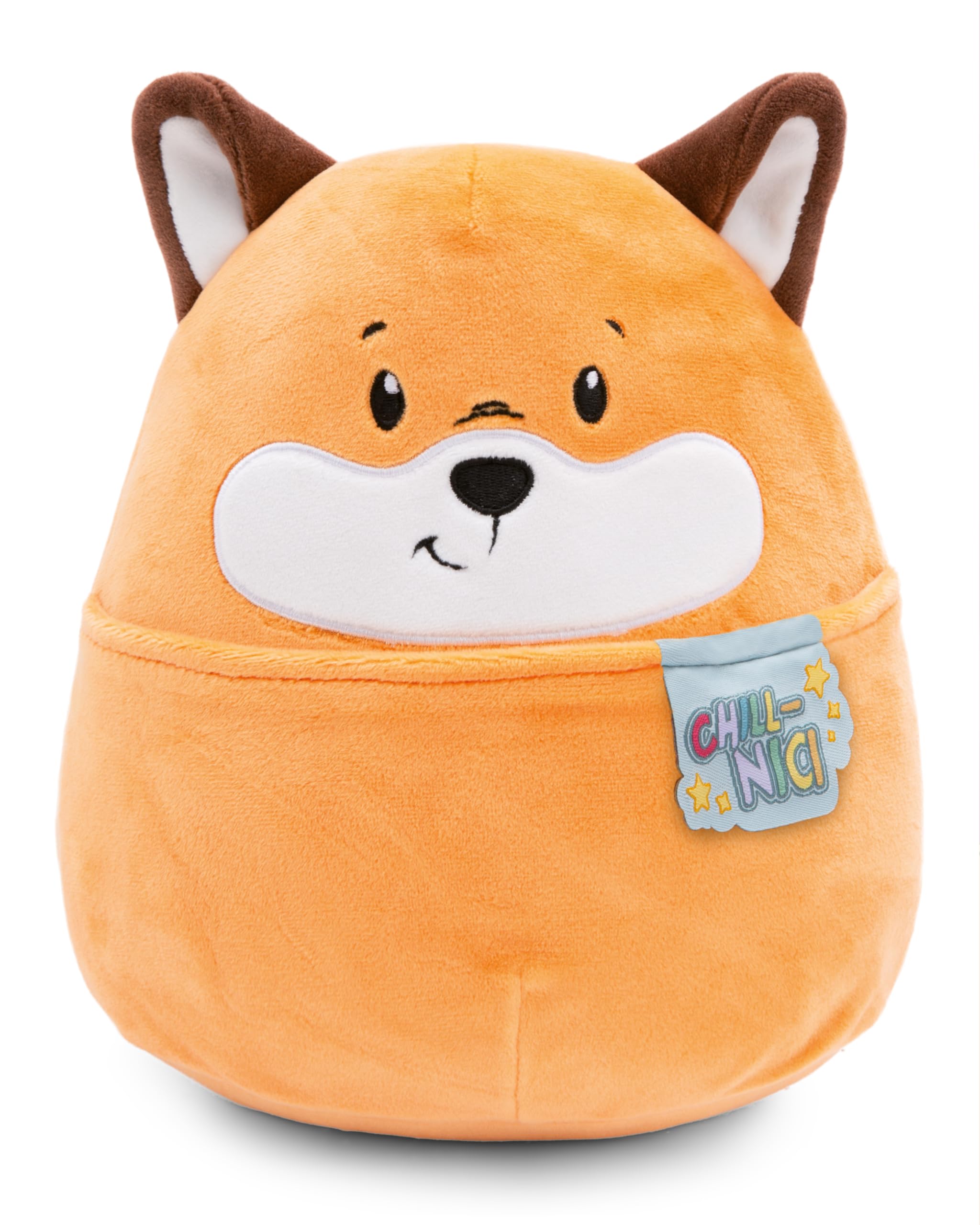 NICI cuddly toy Chill-NICI fox 20cm - Fluffy plush toy fox with tail for girls, boys & babies, Cuddly soft toy - 49883