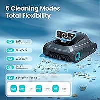 Vista 4 de Aiper Scuba S1 - Limpiador robótico de piscinas (actualización 2026), limpieza de paredes y líneas de flotación, filtración doble, duración