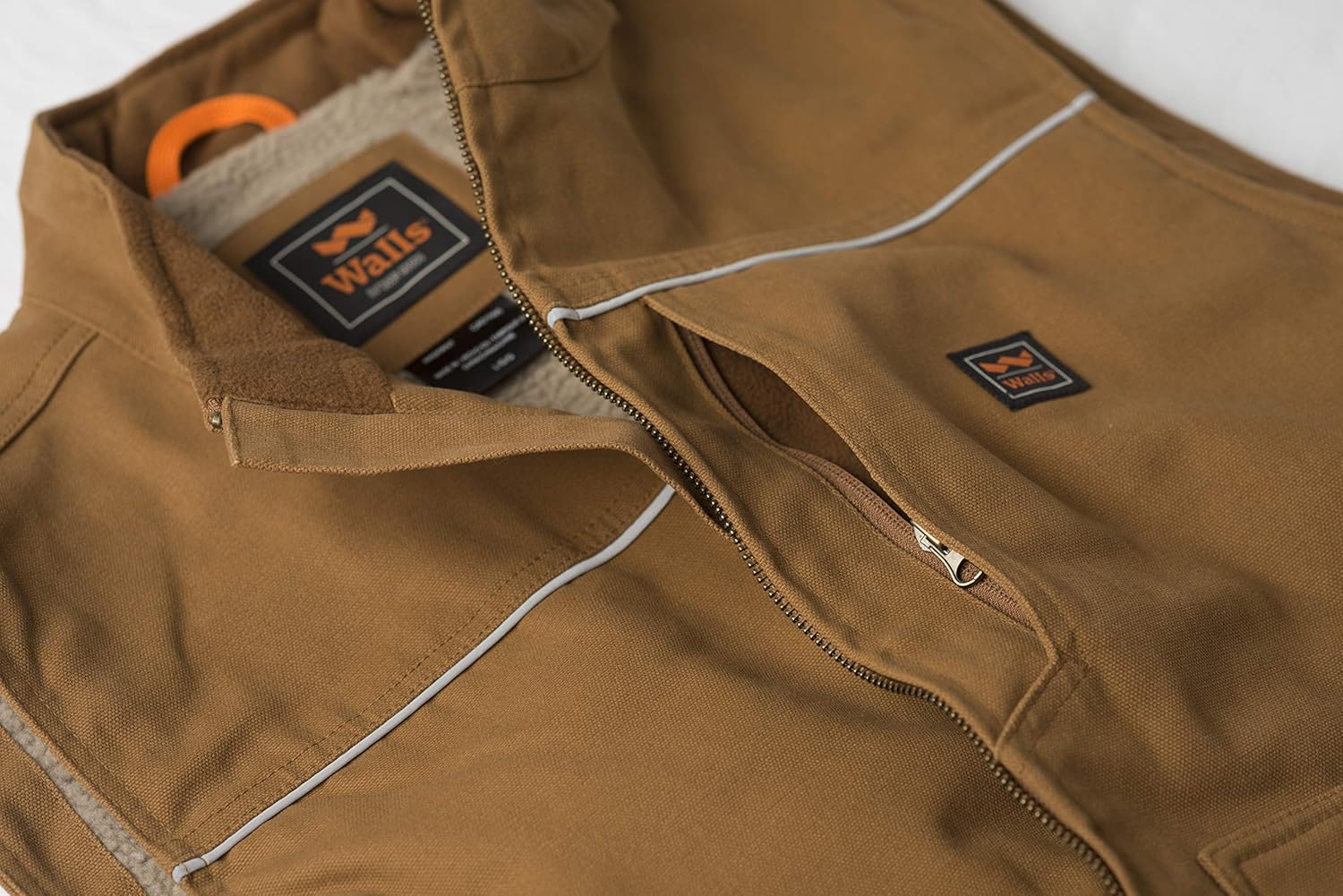 Walls mens Super Duck Lined Vest - Image 6