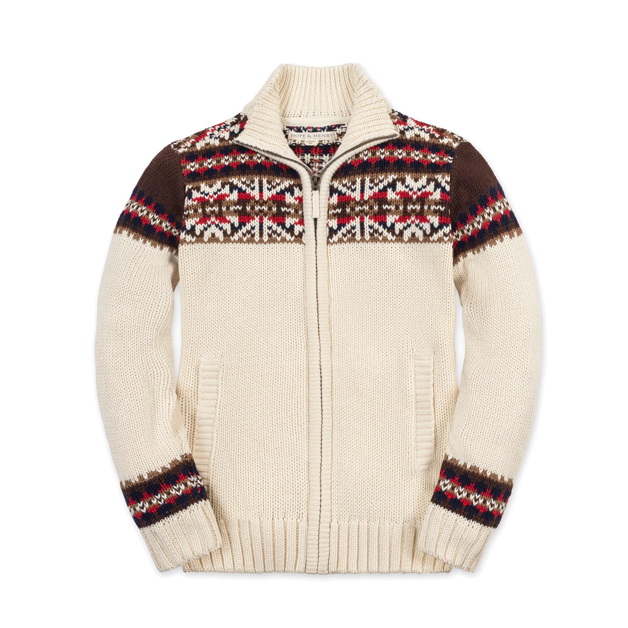 Hope &amp; Henry Girls' Milano Tipped Sweater Dress