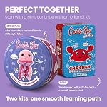 Cookie Box Kit de Crochet original pour les débutants – Ensemble de cadeaux pour faire Jenny Amigurumi Plushie – Facile. DIY Crocheter & Kit de démarrage de tricot avec vidéo et PDF Tutoriels