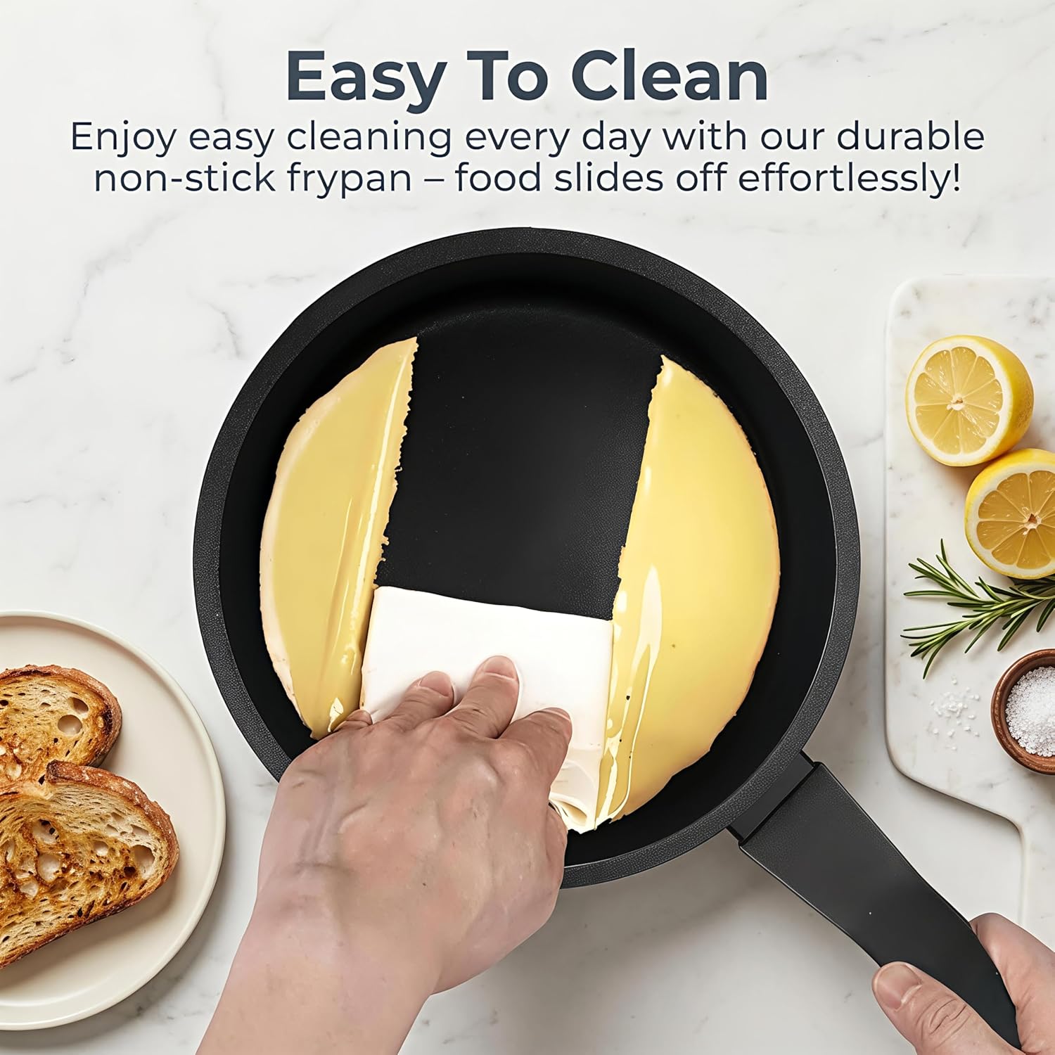 Nonstick Sauce Pan with Lid,1.5Qt & 2Qt Set, PFOA Free,Kitchen Pots Induction Pot,Cream