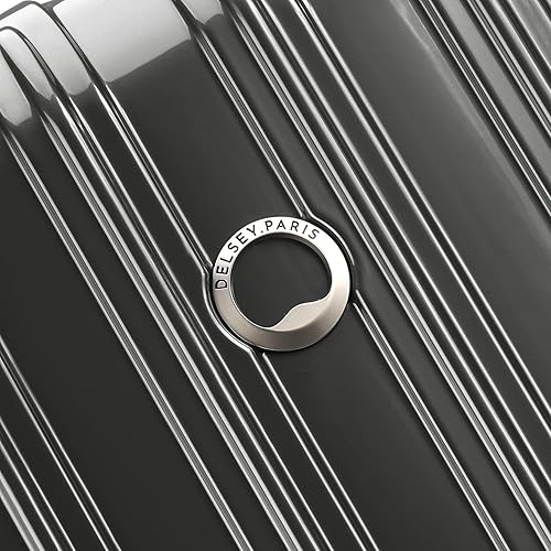 Miniatura 6 de Delsey Paris Helium Aero - Maleta expandible con laterales rígidos y ruedas giratorias, Titanio, Juego de 3 piezas (212529)