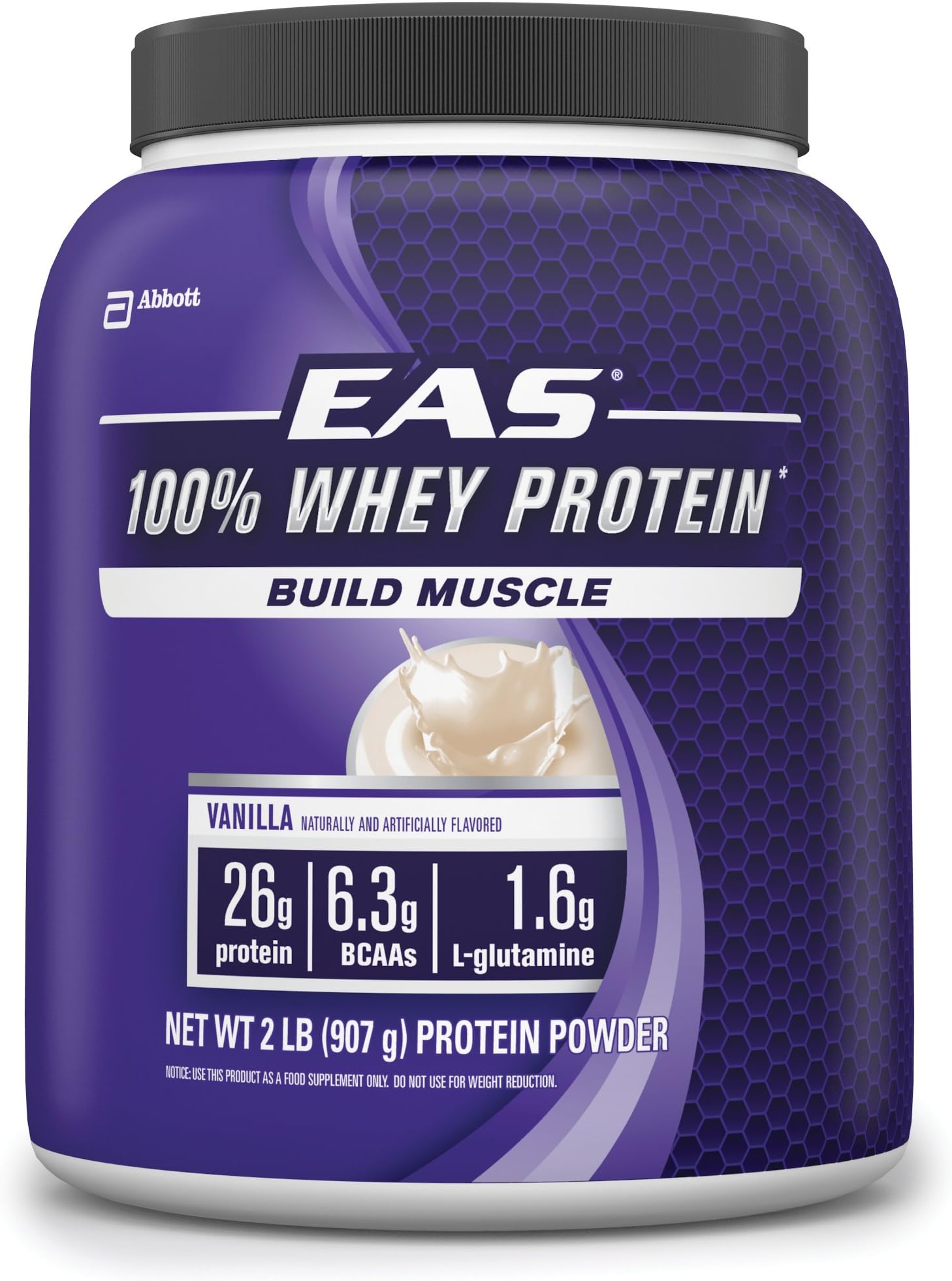 EAS Sports Nutrition 907g Vanilla Whey Protein