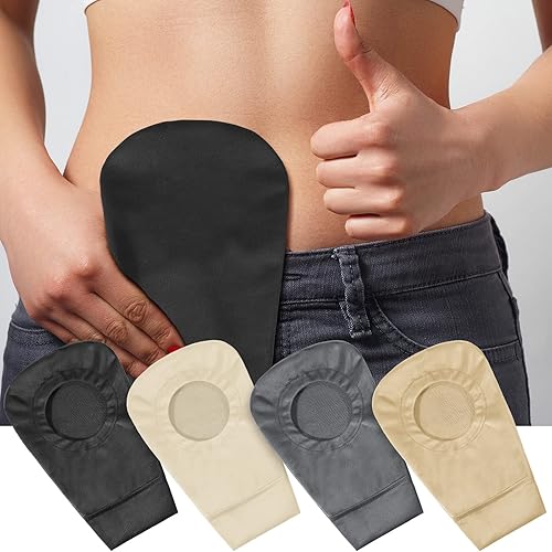 Miniatura 7 de Sherr Funda para bolsa de ostomía, fundas para bolsa de colostomía, control de olores, funda elástica, lavable, para mujeres y hombres, suministros