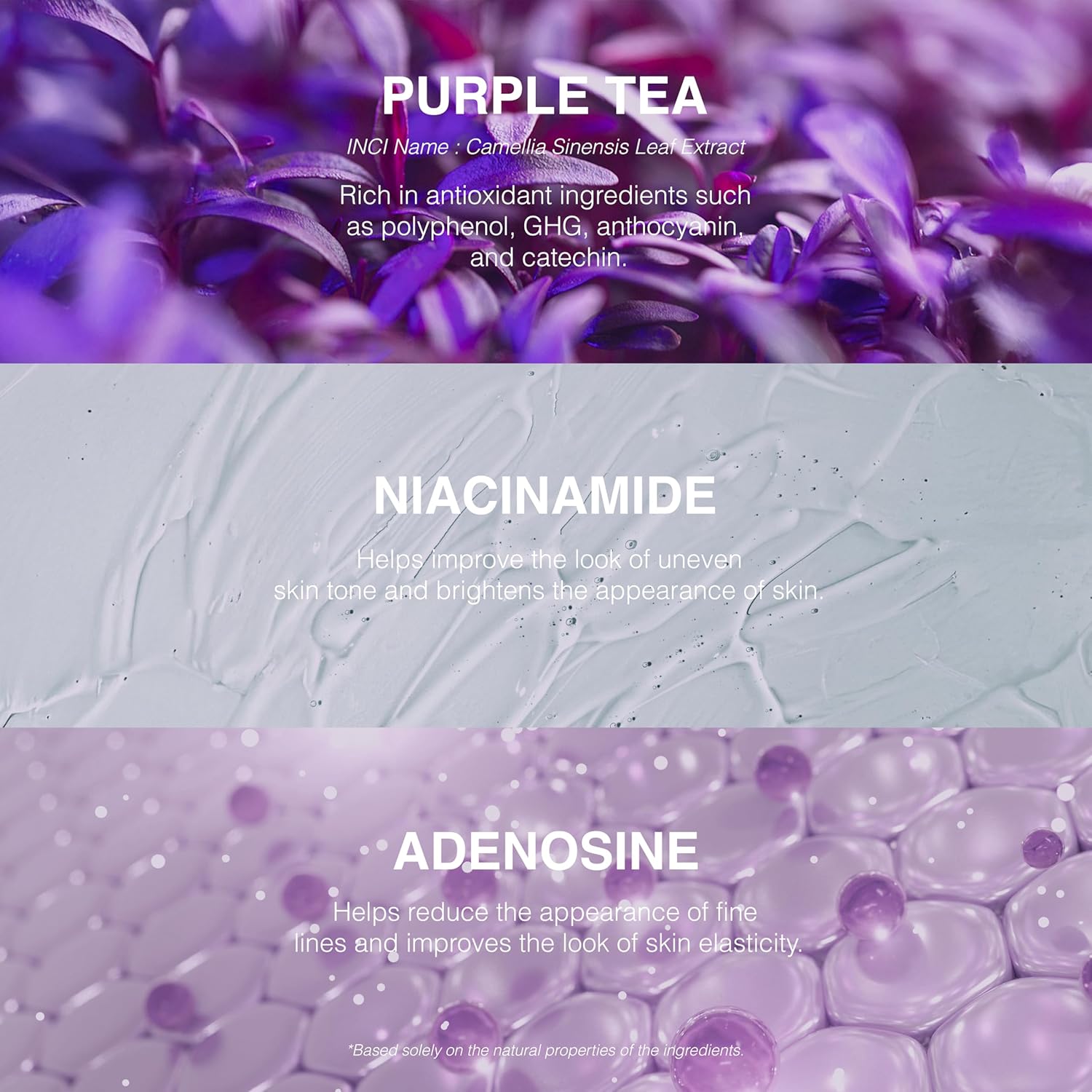 Be-Hope Vegan Luxury Comforting Cream – Soothing Moisturizer for Sensitive Skin with Purple Tea Extract, Adenosine, Plant-Based Ingredients – Anti-Wrinkle, 24-Hour Hydration – 50ml / 1.7 fl oz - Image 5