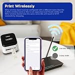 ColAura Color Photo and Label Printer,White