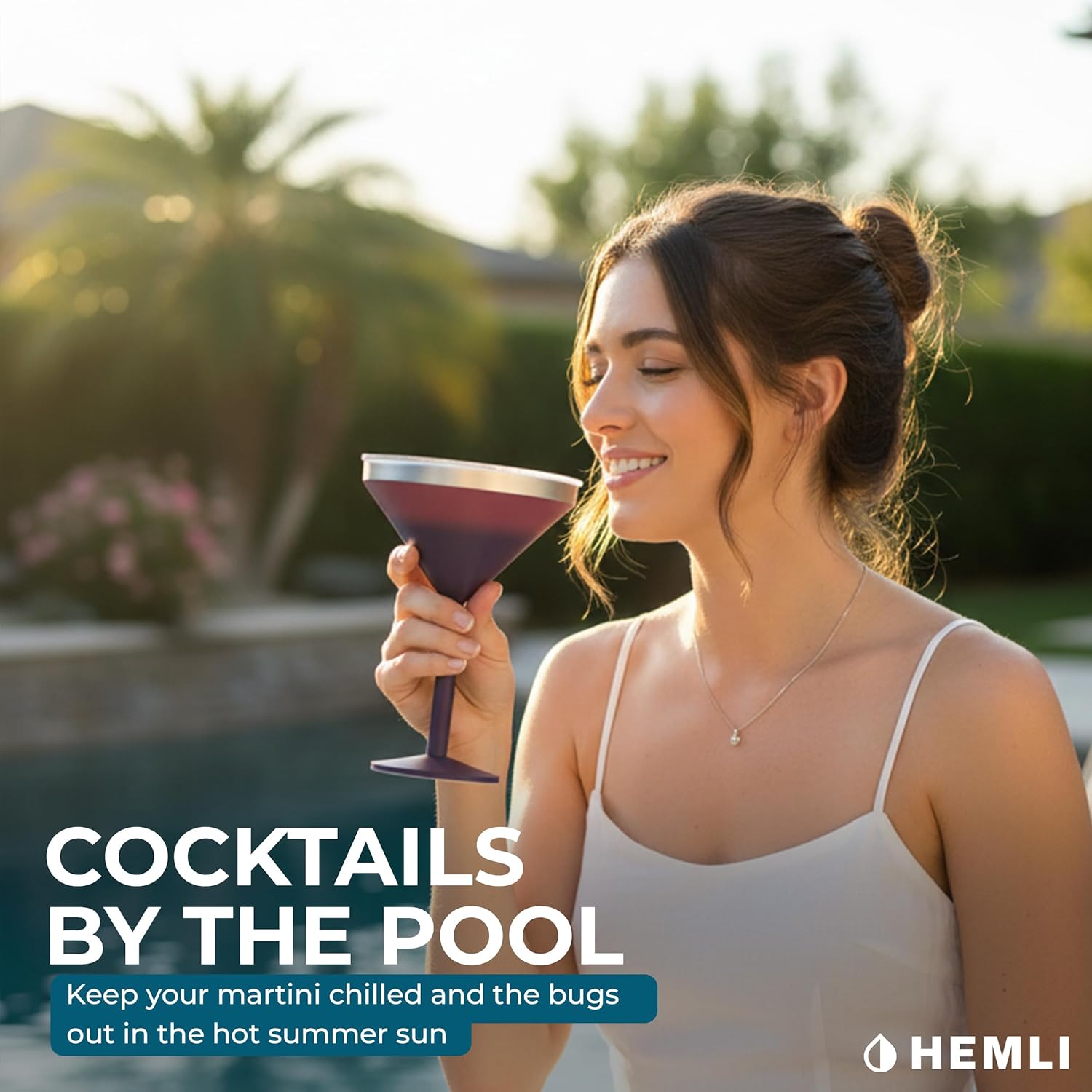 Martini Glass, Stainless Steel Insulated Martini Tumbler, Cocktail Cup - Image 2