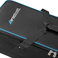 Vista 5 de Westcott Estuche de viaje con ruedas blandas para FJ400 y Flex Cine Kits (negro)