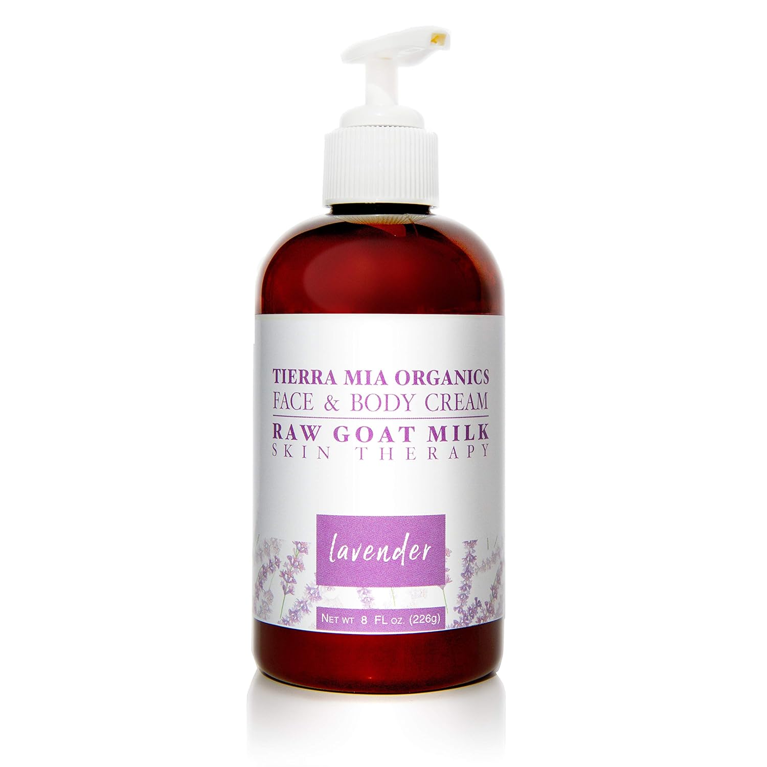 Face and Body Cream, Lavender, 8 oz.