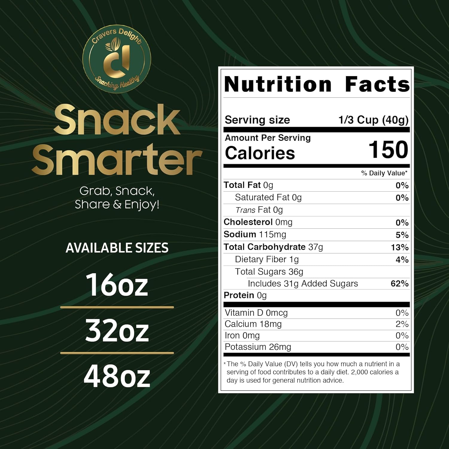 Cravers Delight Dried Pineapple Chunks – Dehydrated Pineapple Pieces – Tropical Dried Fruit in Bulk, Precut, Sweetened with Natural Cane Sugar – Non-GMO Gluten Free Snack for Kids and Adults (2 Lb)