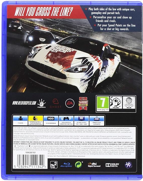 Need For Speed: Rivals (PS4)