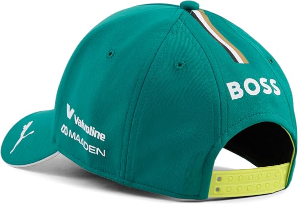 PUMA Aston Martin F1 2026 Gorra del Equipo Infantil Alonso – Verde – Talla única - 2