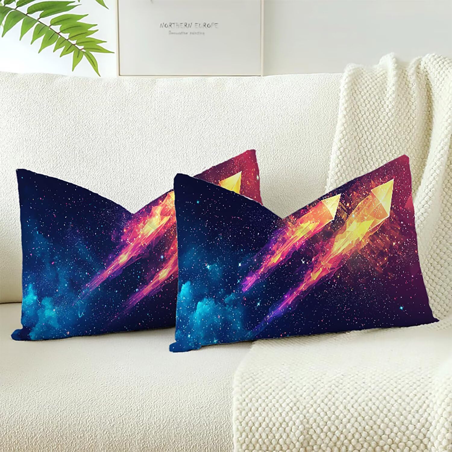 Taies d'oreiller velours lavables 70x50cm pour renouveler facilement vos coussins canapé
