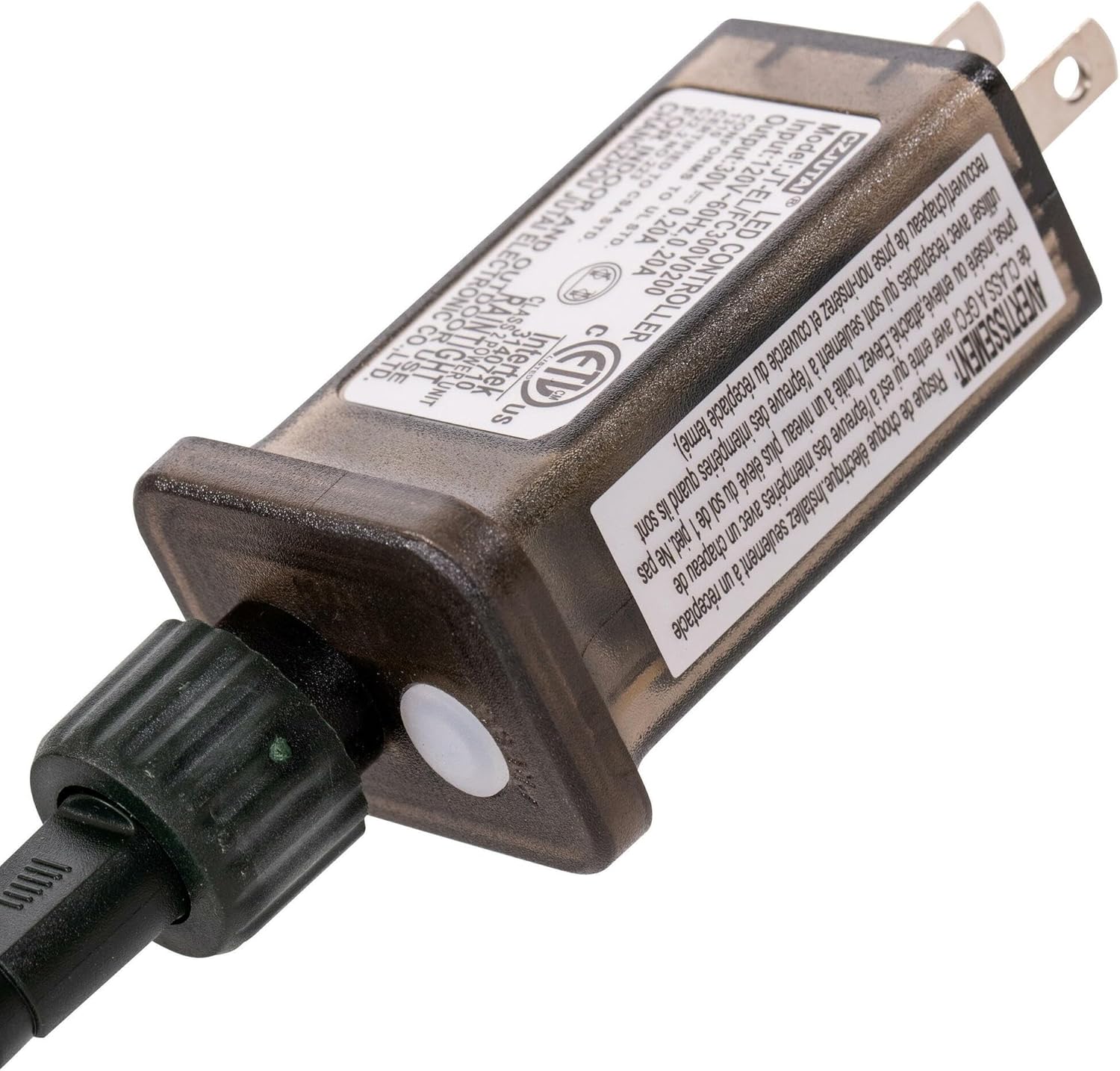 Vickerman 250Lt x 18' 8 Function Snake Light End Connecting Set with 5mm Wide Angle Warm White (2800-3000KR) LED Lights