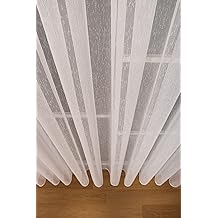 Ev Depo Home Ta&ccedil; Pilesiz D&uuml;z Dikim Ekstrafor B&uuml;zg&uuml; T&uuml;l Perde Tek Kanat TACSNTKEKSTRFR, Ekru, 100 x 200