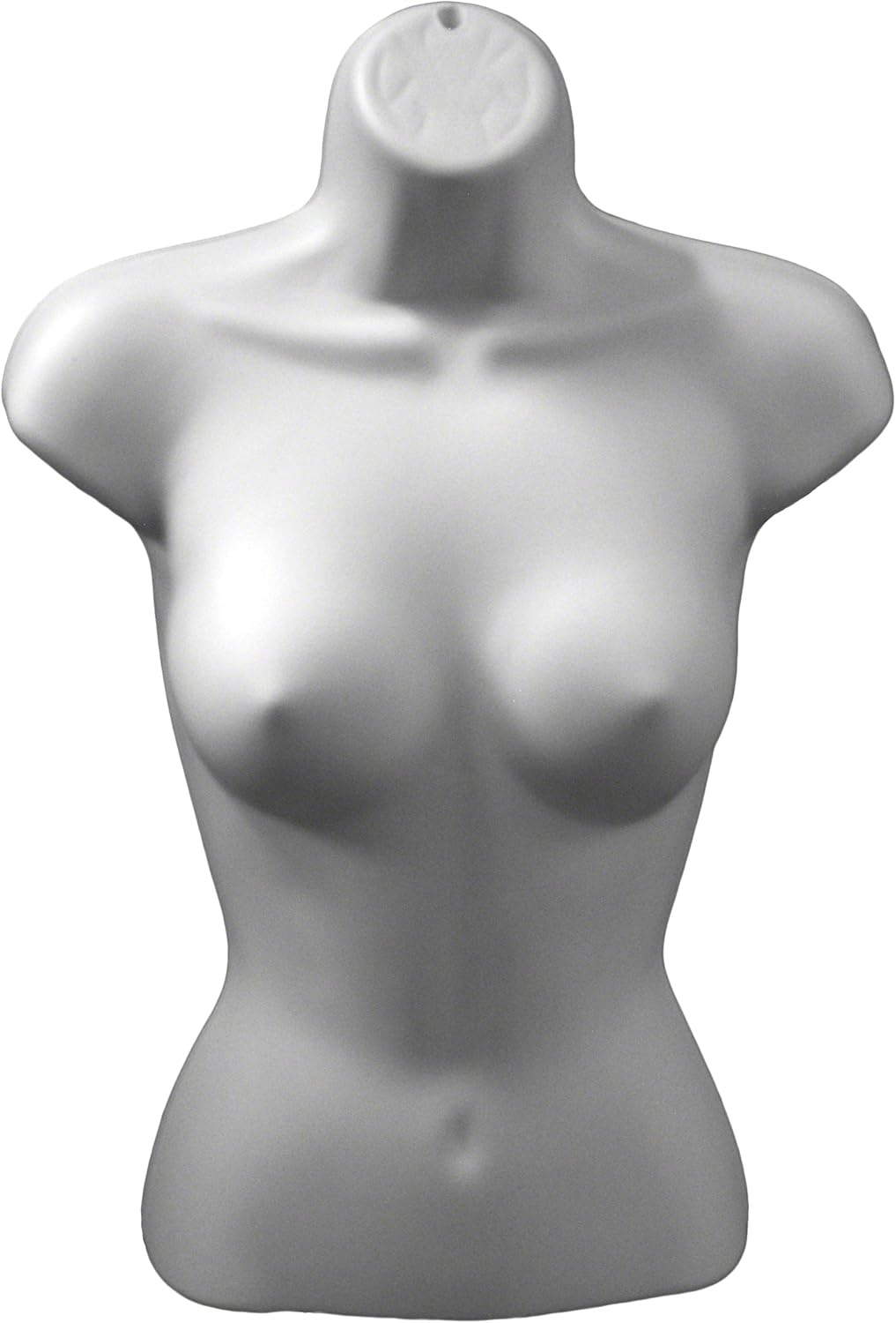 Plastic Mannequins White Female Torso Form