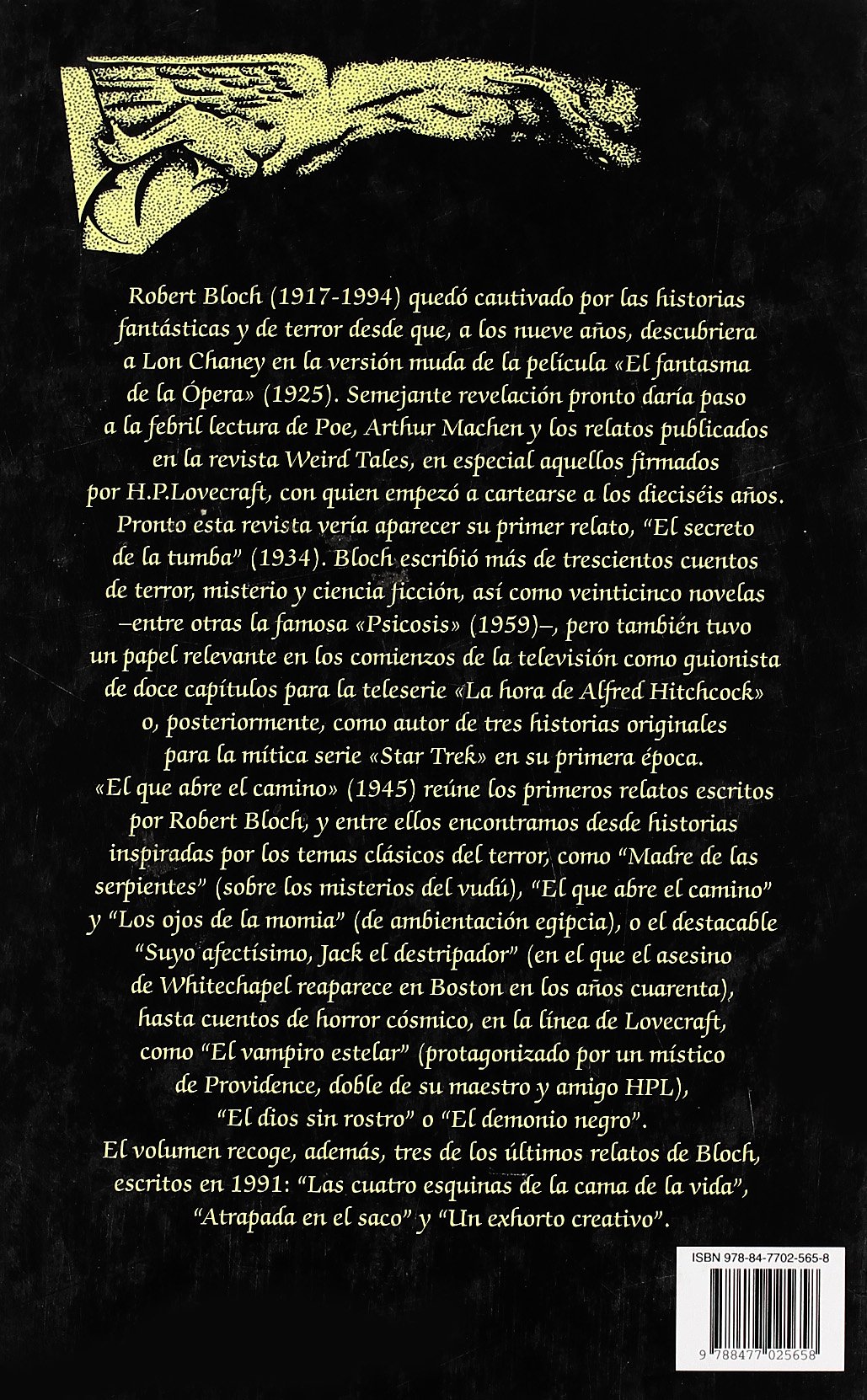 El que abre el camino: 24 historias macabras del maestro del horror (Gótica)