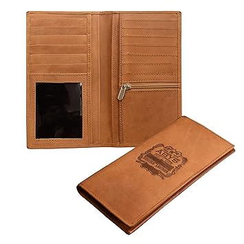 ABYS Leather Men & Women's Credit Long Card Holder Wallet(3273HJ)