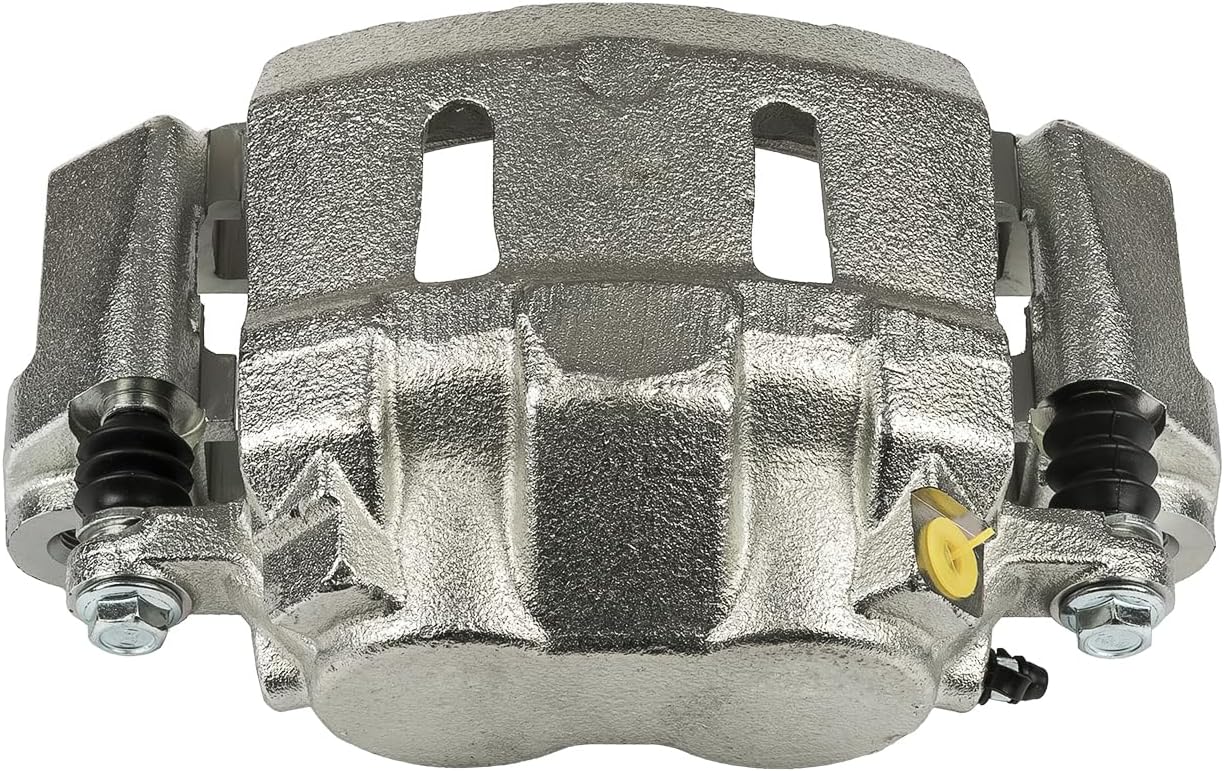 Brake Caliper Assembly with Bracket Compatible with 1999-2004 Ford F-250 Super Duty Ford F-350 Super Duty 2000-2005 Ford Excursion Disc Brake Caliper Front Pair 18B4790 18B4791