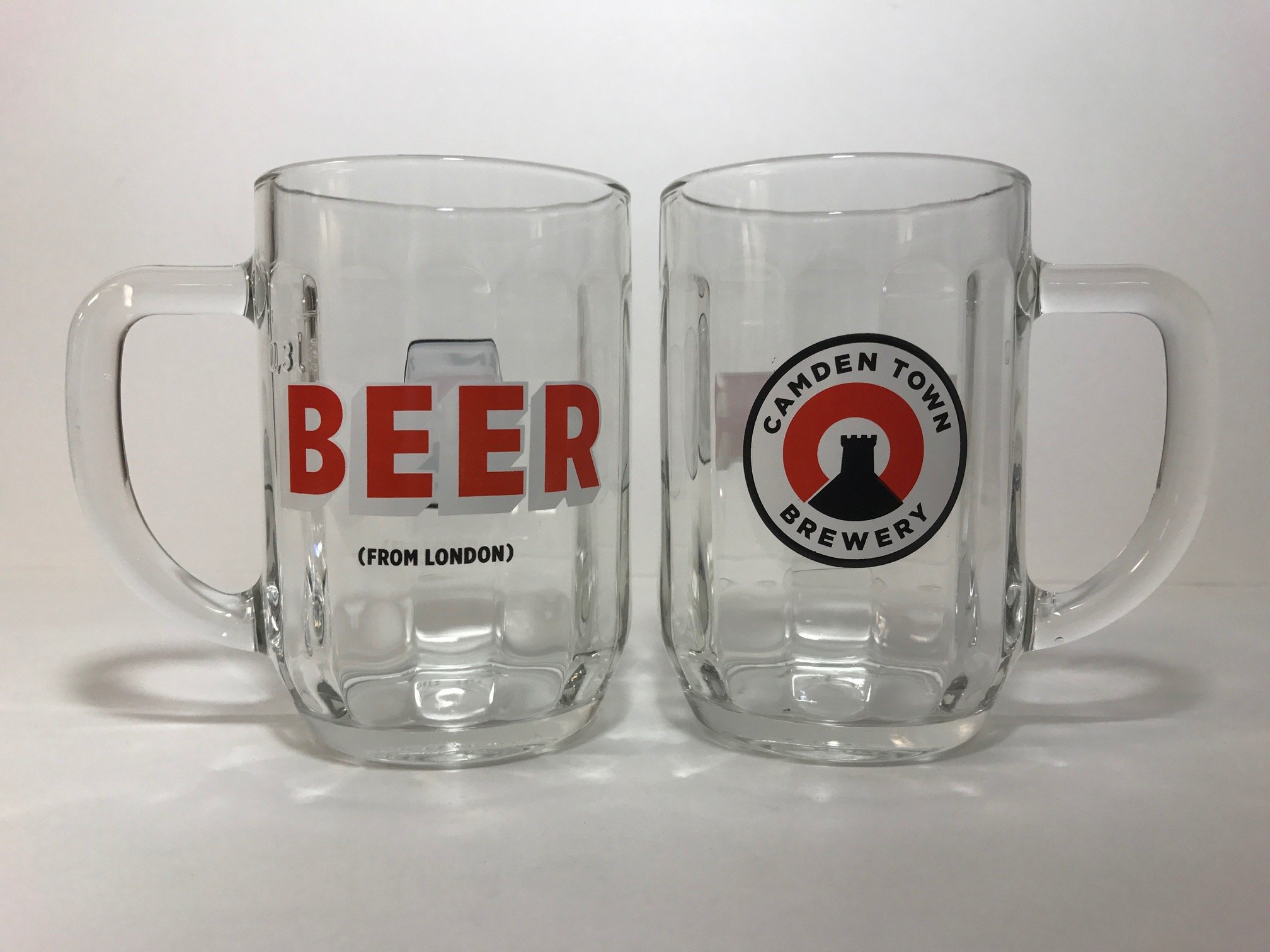 Camden Town Brewery - Beer From London - .3 Liter Mug - Set of 2