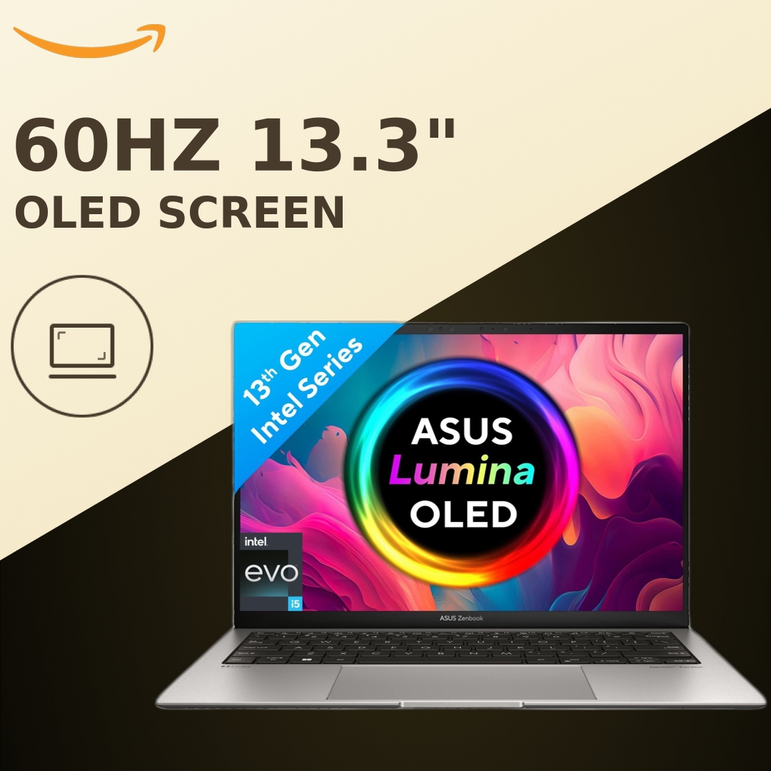 ASUS Zenbook S 13 OLED (2023), 1Kg Weight & 1cm Thin, Intel Core