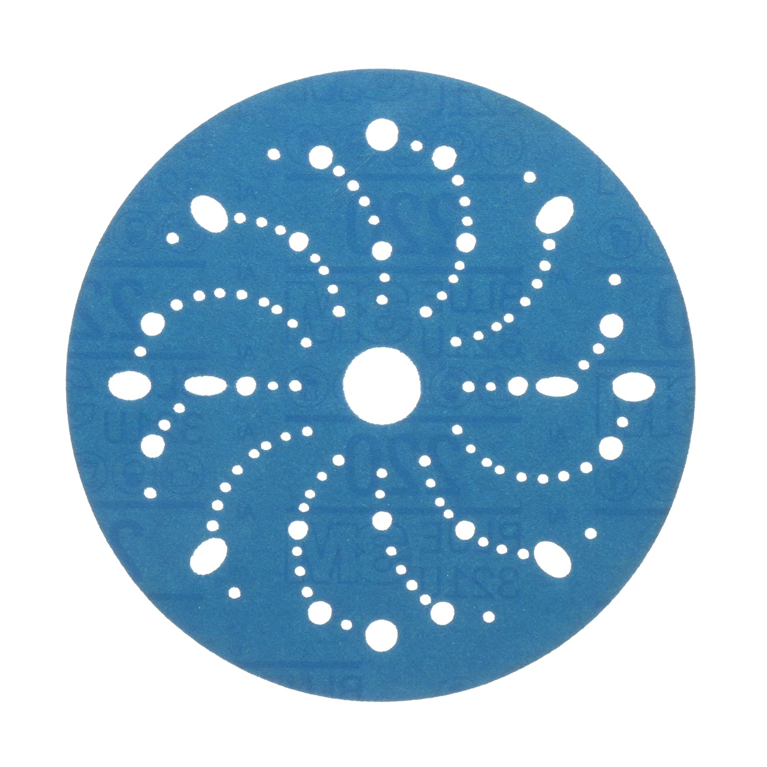 Hookit 3M Hookit Blue Abrasive Disc 321U Multi-hole, 36177, 6 in, 220, 50 discs per carton