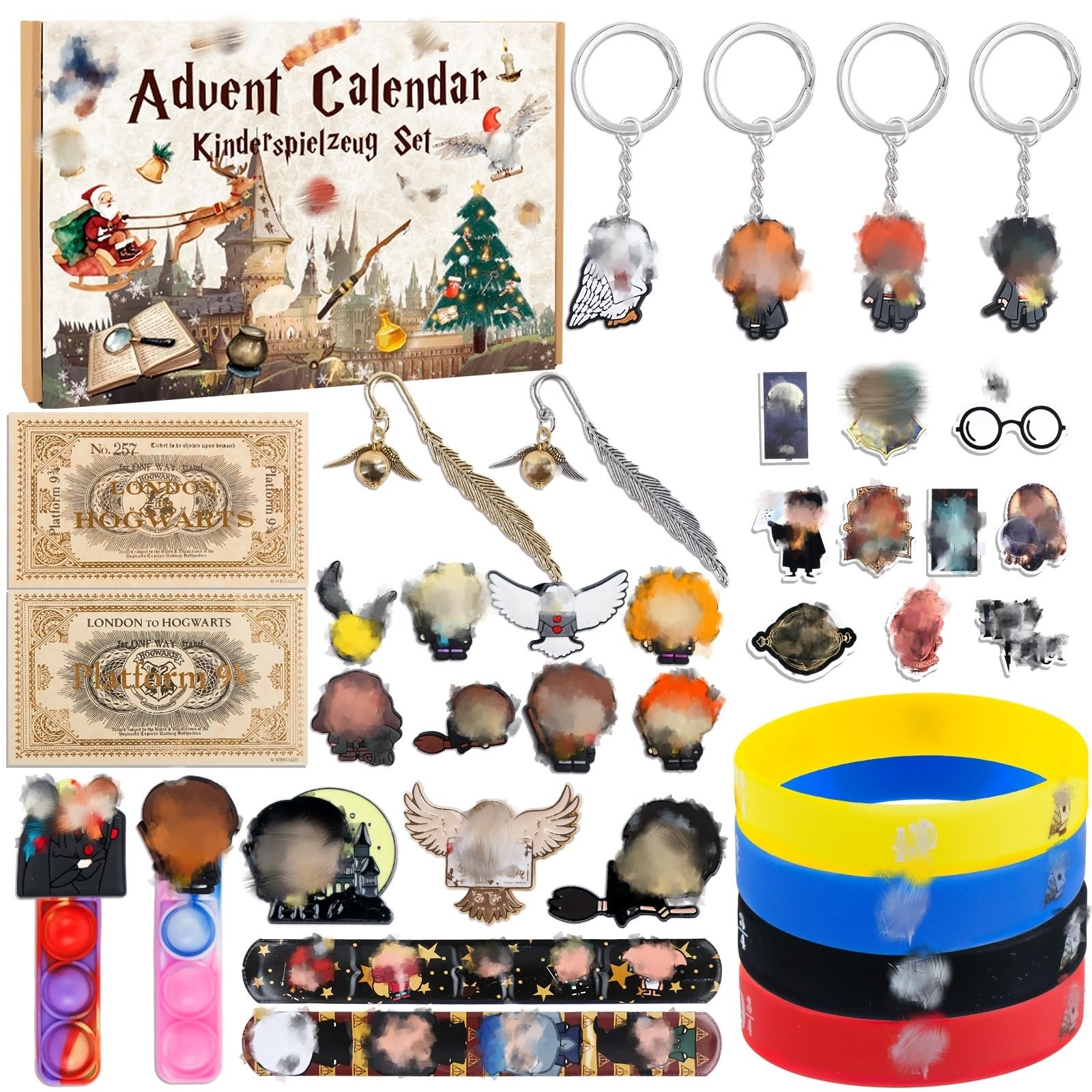 Calendar 2025 Advent Calendar Kids Countdown To Christmas Toys Includes 39 Accessories Such As Doll,Advent Clendar Bring 24 Surprises For Kids Advent Gifts for boys and girls