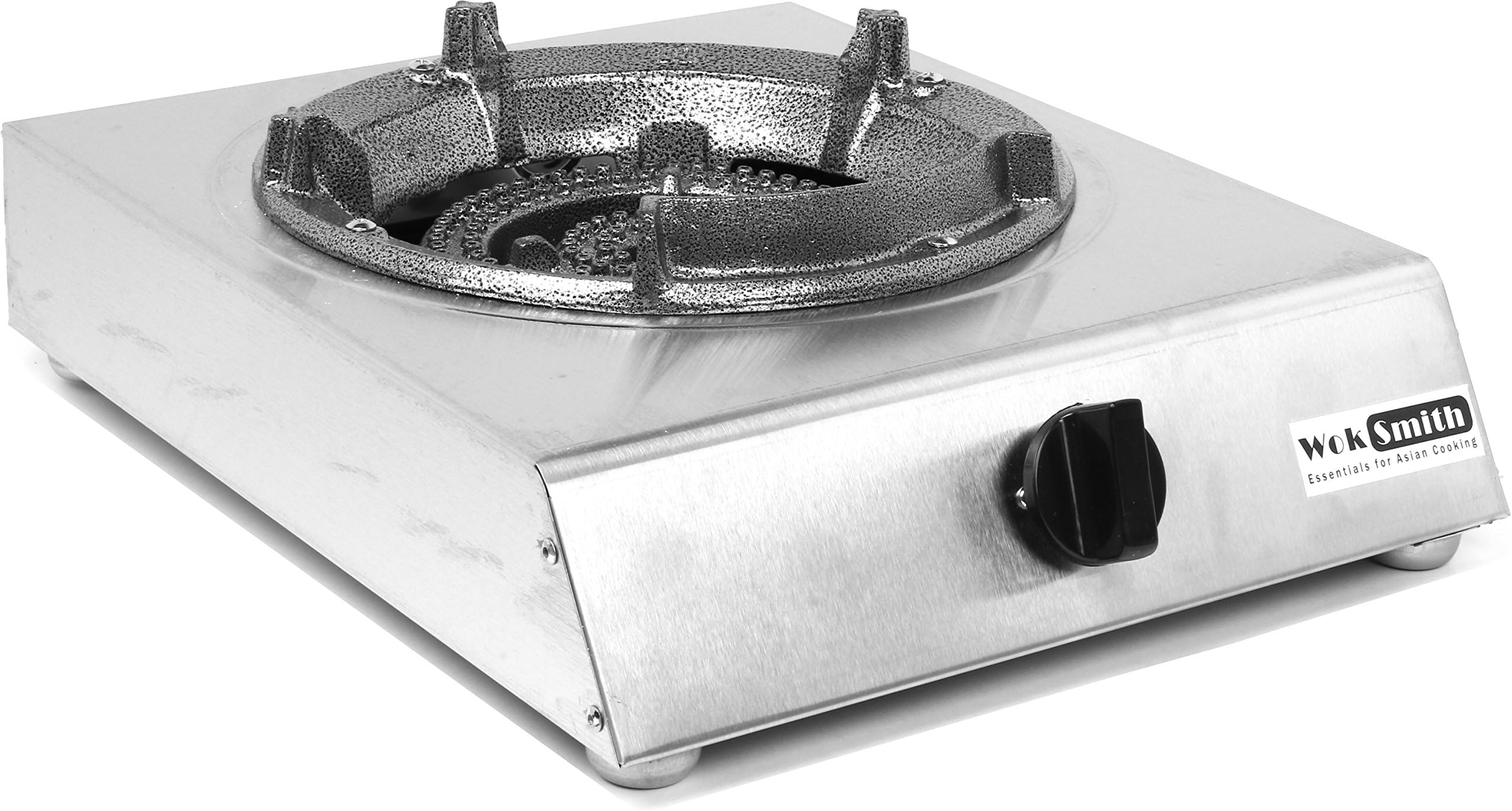 25000 BTU LPG Stainless Steel Wok Stove with Cast Iron Burner