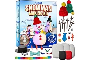 Dan&Darci Snowman Making Kit: Build Lasting Winter Memories for Kids