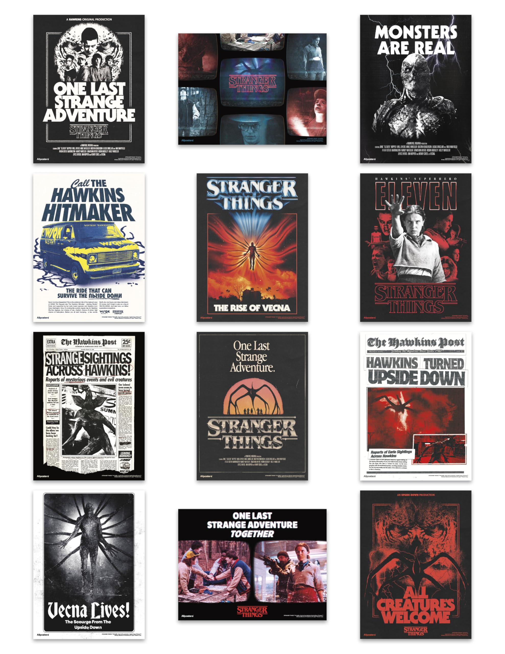 Amazon.com: Netflix Stranger Things: Season 5 (2025) Poster Book