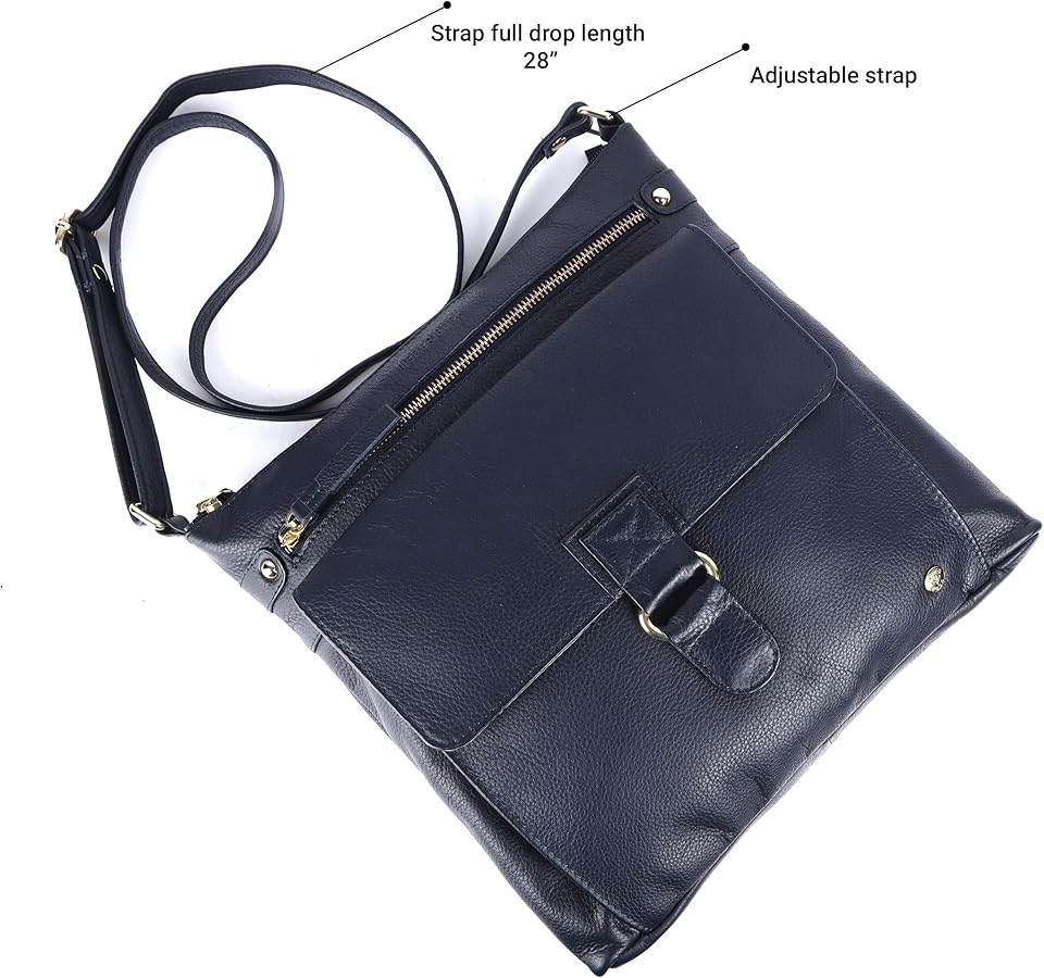 バッグ market shoulder bag in shrink leather market shoulder bag in shrink leather – OBLIGE