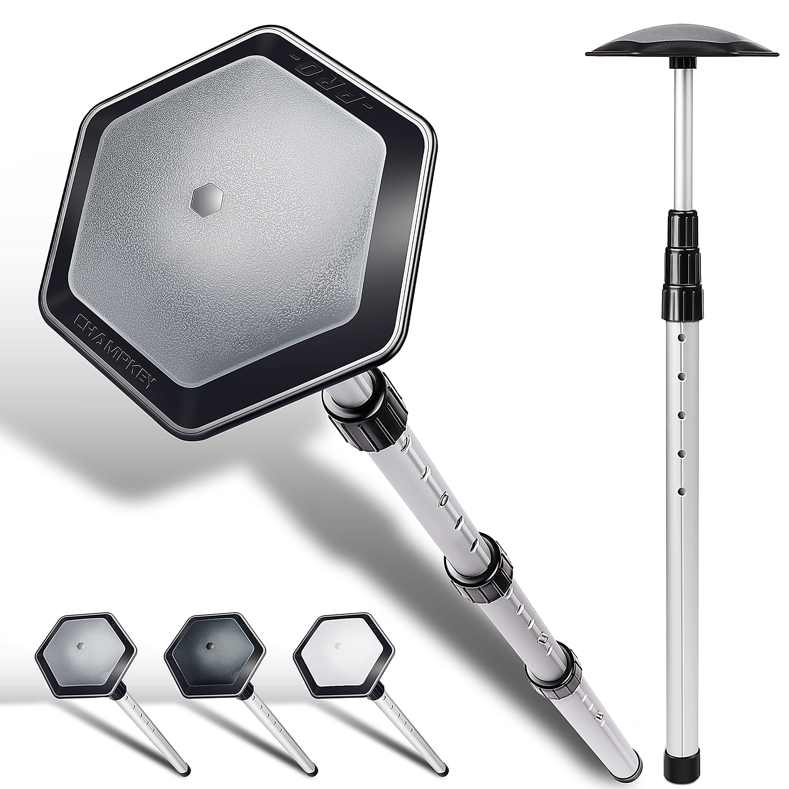 Champkey PRO Golf Travel Bag Support System - Hexagon Anti-Impact Support Cover and Aluminum Alloy Rod Golf Support Stick - Excellent Durability and Stability Golf Support Rod