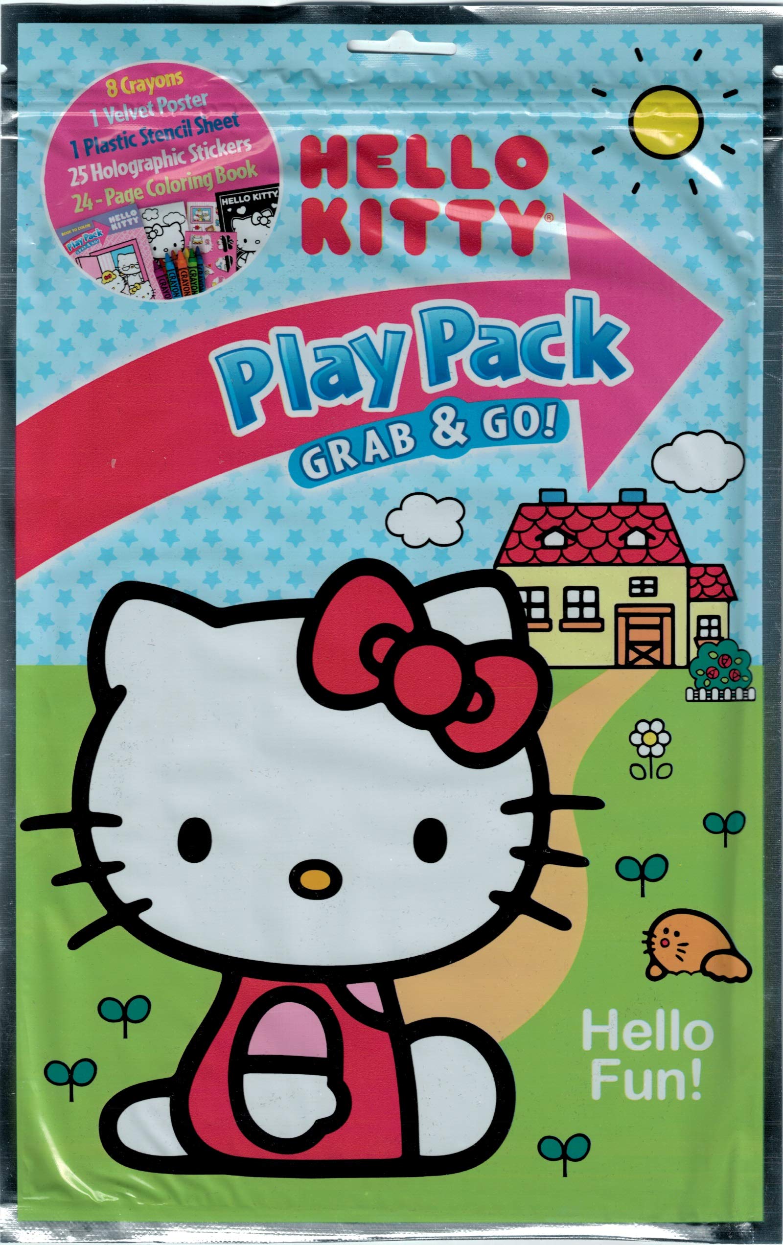Amazon.com: Hello Kitty Play Pack Grab & Go! [With 24-Page