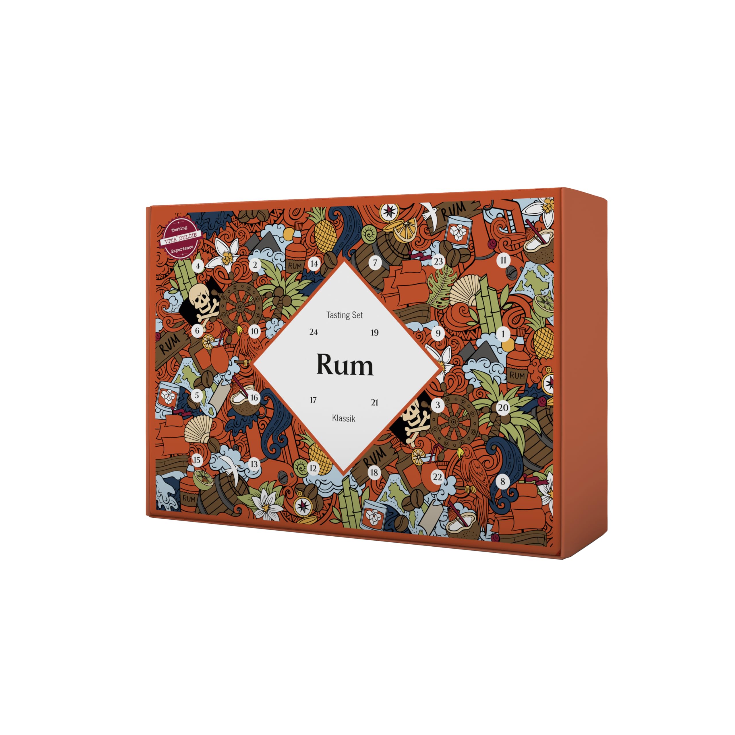 Rum Adventskalender Klassik Edition 10-24x0,02l - Vita Dulcis