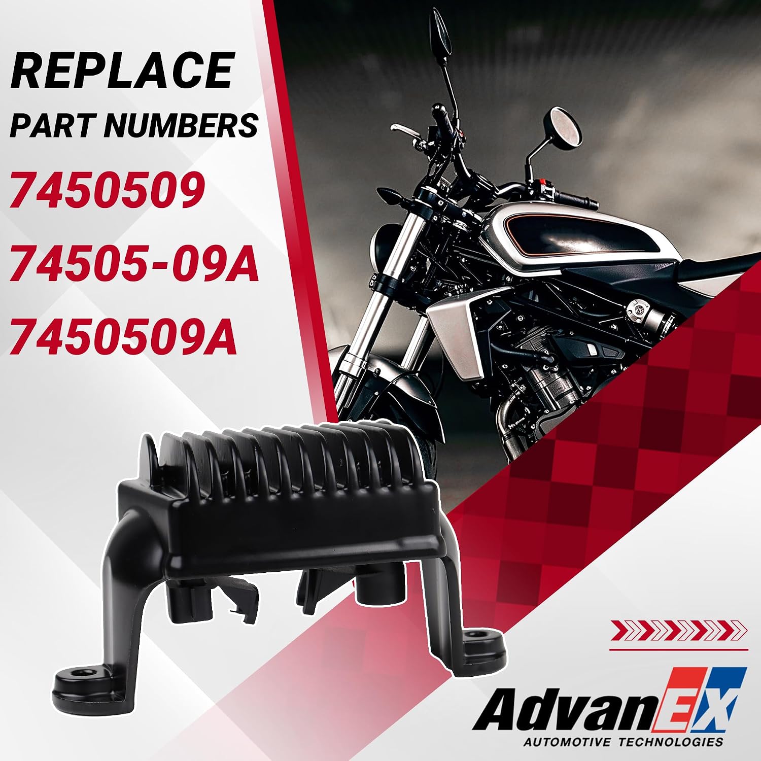 7450509 Voltage Regulator Rectifier Compatible with Harley Davidson