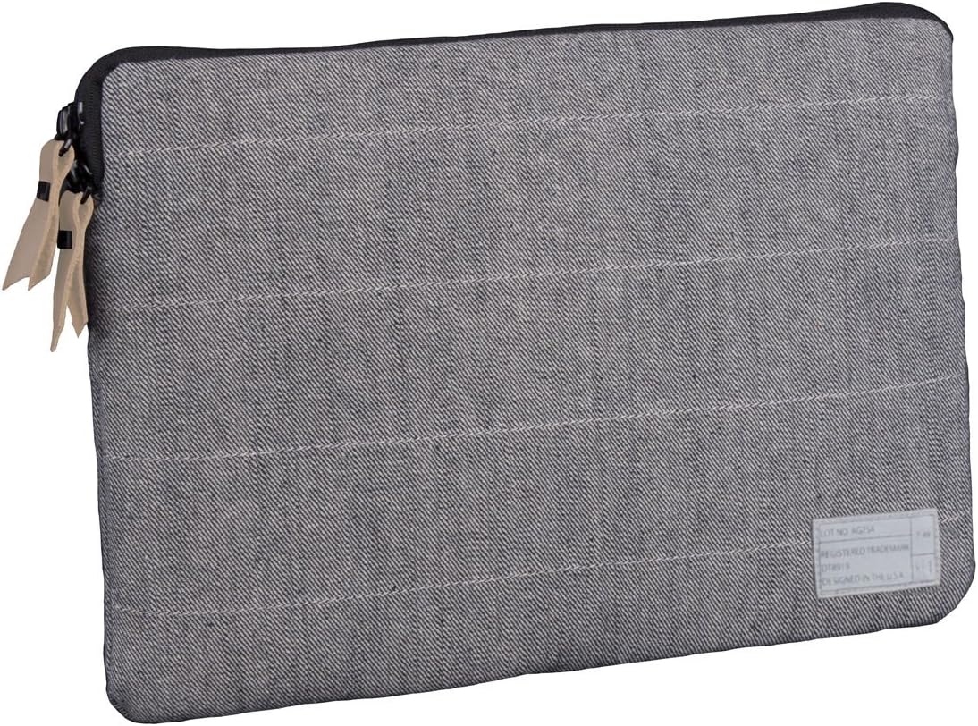 August Accessories Hex: 13 Academy MacBook Air Sleeve, Grey/Denim (HX1121 - GYDE)