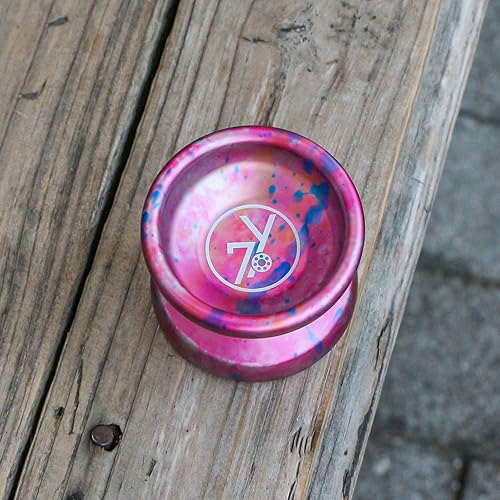 Miniatura 6 de 7YO YoYo profesional sin respuesta YoYo agujero negro, aleación de aluminio YoYo para niños, principiantes y adultos, reproductor YoYo avanzado