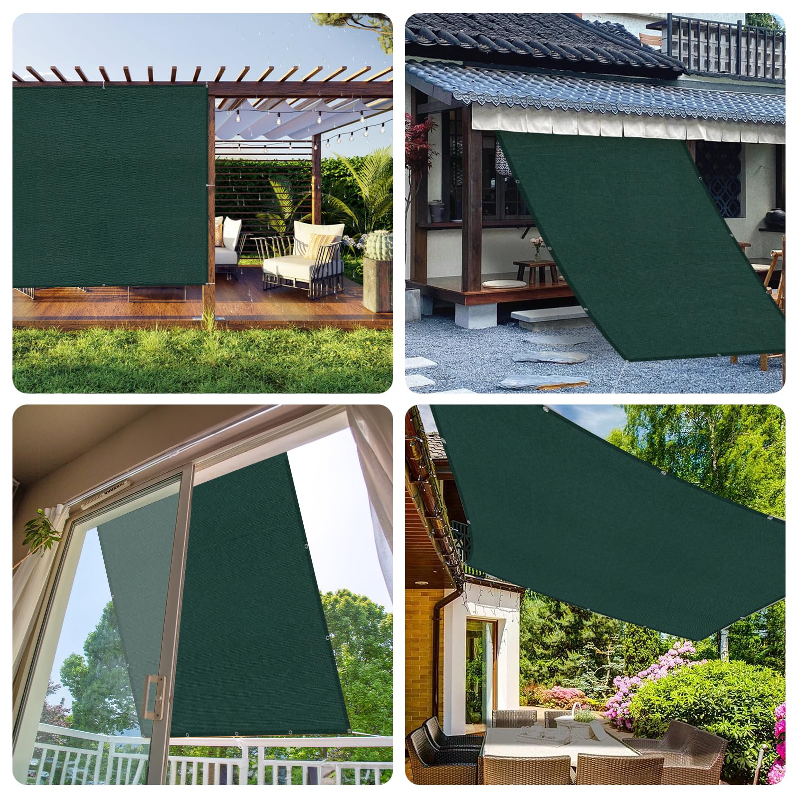 サンシェード 日除けシェード 2×3m 2×4m 2セット 撥水 UVカット 楽天市場】シェード セイル 日よけ 四角形 三角形 長方形