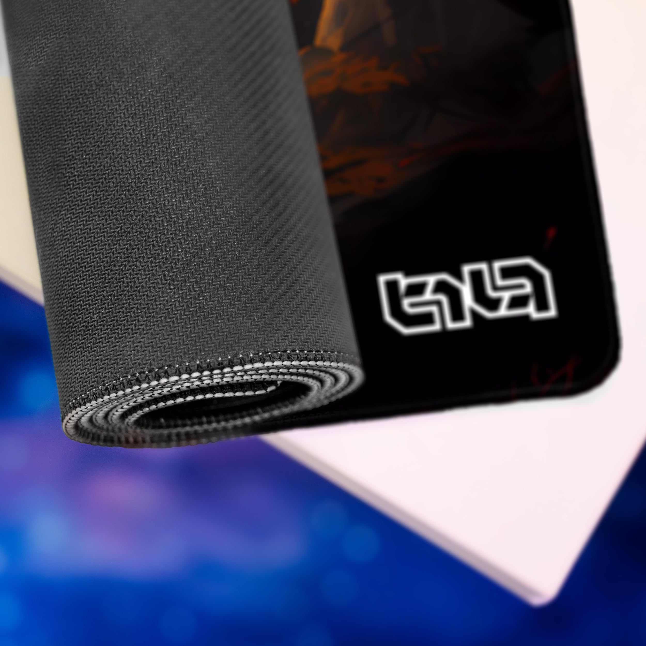Tilt Tappetino Mouse XXL 100x50 cm | Antiscivolo Sottomano Scrivania | Impermeabile Tappetino Mouse Gaming | Accessori Scrivania Ufficio e PC | Tappetino Scrivania Grande (Monk's Zen)