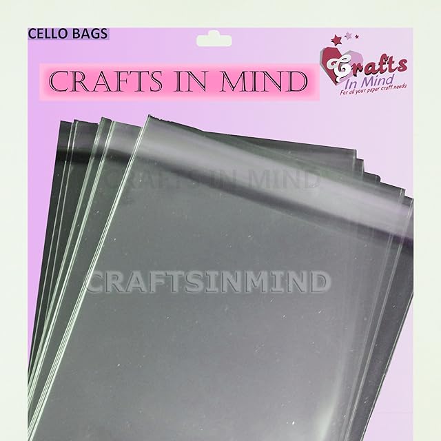 Pack of 250 - C5 Cello Bags for A5 Cards L