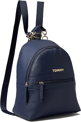 Tommy Hilfiger Kendall II Medium Dome Backpack Saffiano PVC Tommy Navy One Size, Tommy Navy. , One Size, Kendall II Medium Dome Backpack Saffiano PVC, Tommy Navy