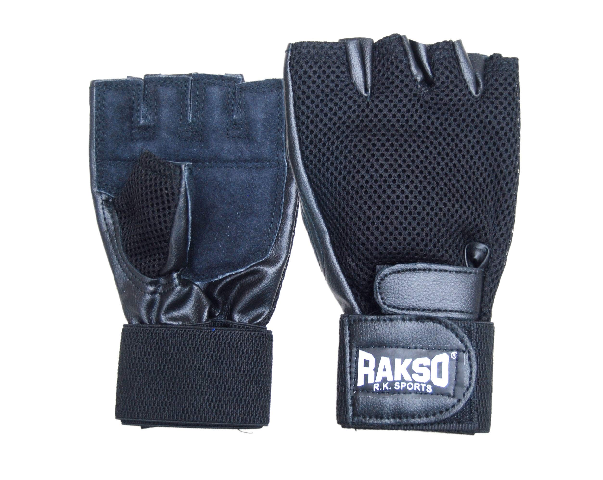 RAKSO Gloves for Weight Lifting and Exercises | Wrist Wrap Support for Weightlifting| Crossfit | Pull ups | Workout | Hand Grips | Powerlifting | Palm Protection, (B084SRKRZL) Amazon Price History, Amazon Price Tracker