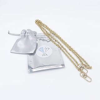 FROM HER Gold Plated Chain Crossbody Bag Strap Replacement 47 inches