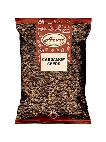 Semillas de cardamomo Aiva (cardamomo decorticado) (16 onzas), especias prémium para cocinar, hornear y bebidas