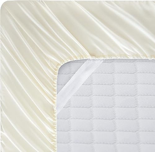 Sábana bajera de tamaño matrimonial, sábana bajera individual, serie 2000, hilos altos, microfibra, doble cepillado, no se deshilacha, no se disponible en Yaxa Mexico