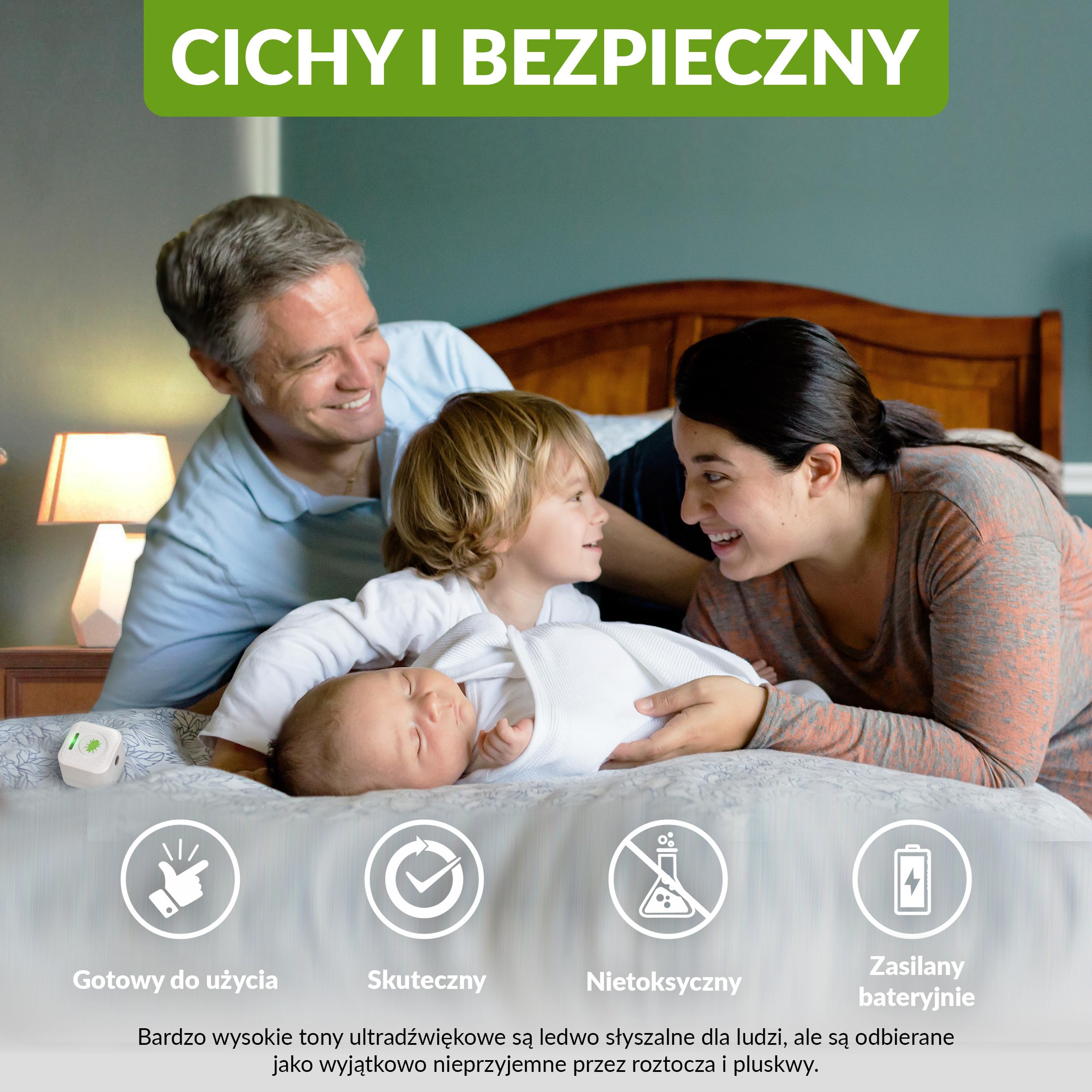 ISOTRONIC Środek odstraszający owady, roztocza, zwycięzca testu, środek odstraszający roztocza, akumulator przeciw pluskwom i roztoczom (5)